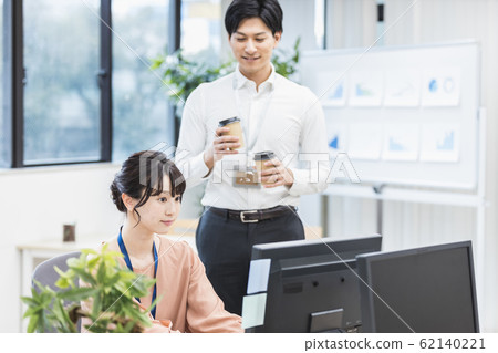 商業場景,異性溝通 商業場景,異性溝通 62140221