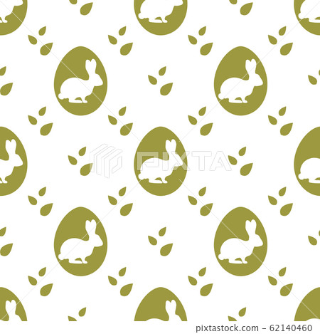 Vector seamless pattern Easter Bunny Egg Festive - Stock Illustration ...