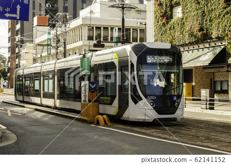 Hiroden tram stop, Saruhashi-cho, Hiroshima City, Hiroshima Prefecture 62141152