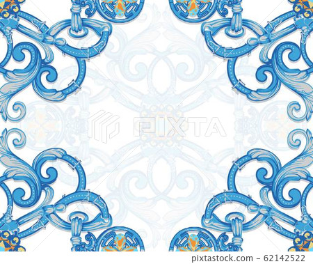Elegant beautiful retro abstract baroque pattern Elegant beautiful retro abstract baroque pattern 62142522