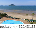 海岸和游泳池 62143188