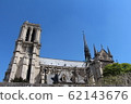 Notre Dame Cathedral in the blue sky 62143676