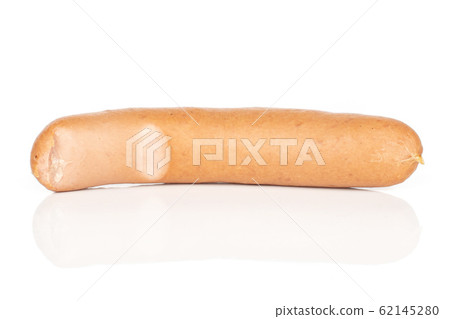 German pork sausage isolated on white German pork sausage isolated on white 62145280