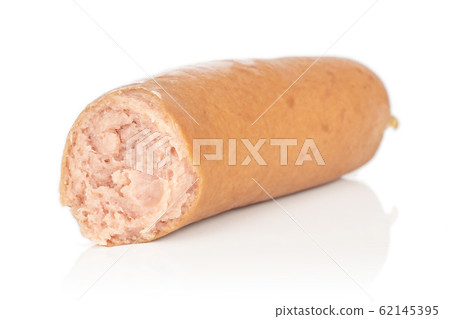 German pork sausage isolated on white German pork sausage isolated on white 62145395
