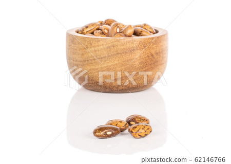 Pinto brown bean isolated on white Pinto brown bean isolated on white 62146766