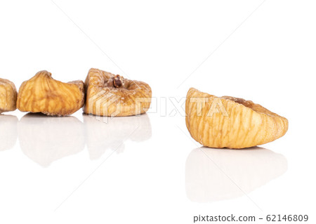 Dried fig fruit isolated on white Dried fig fruit isolated on white 62146809