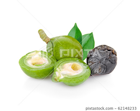 soap nut isolated on white background soap nut isolated on white background 62148233