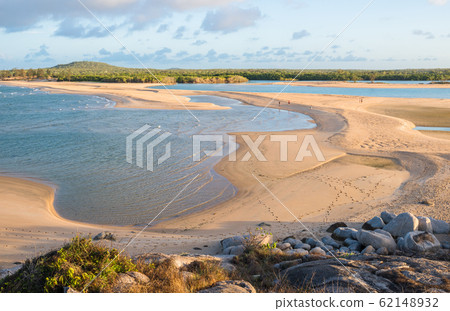East Woody beach the famous beach of Nhulunbuy town in Arnhem land, Northern Territory, Australia. 62148932