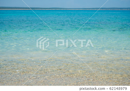 Beautiful crystal clear water in the sea of Arnhem land, Northern Territory state of Australia. 62148979