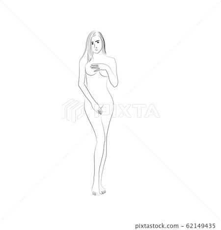 beautiful lady standing beautiful lady standing 62149435