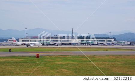 岩手花捲機場J JAL飛機抵達 62152218