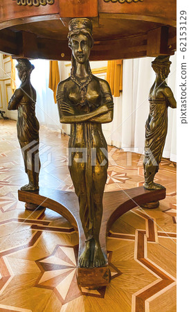 Potocki Palace in Lviv. Baroque palace. Inside Potocki Palace in Lviv. Baroque palace. Inside 62153129