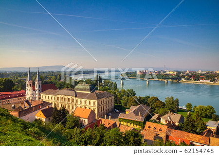 View of the historic town from the Esztergom. View of the historic town from the Esztergom. 62154748