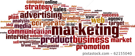 Marketing word cloud 62155040