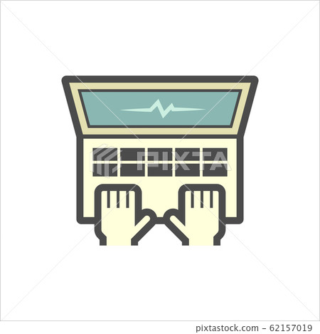 computer test icon computer test icon 62157019