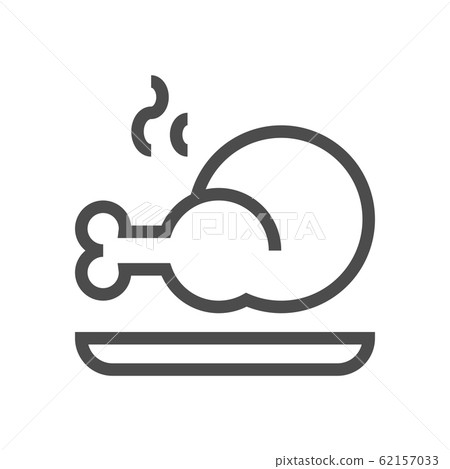grilled chicken icon grilled chicken icon 62157033