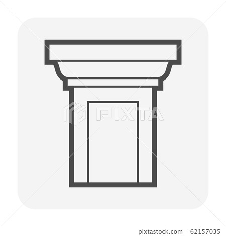 crown cornice icon 62157035