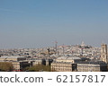 Overlooking the sunny Sacre Coeur 62157817