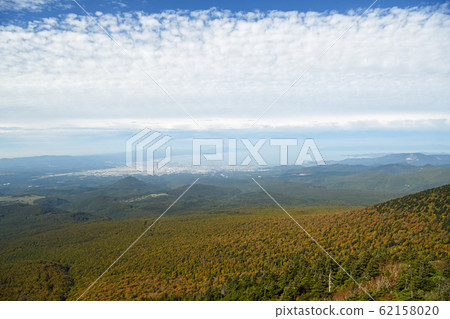 Hakkoda mountain range of autumn leaves 62158020