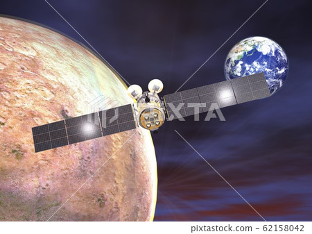 Spacecraft Mars (star pear) 62158042