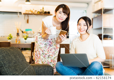 Women Young women Room share Cute lifestyle Casual 62158174