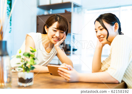 Women Young women Room share Cute lifestyle Casual Women Young women Room share Cute lifestyle Casual 62158192