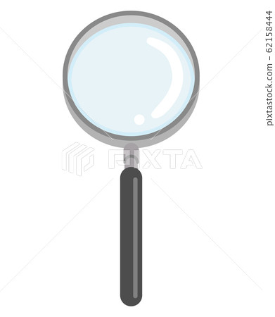 Magnifying Glass Loupe Clip Art Stock Illustration