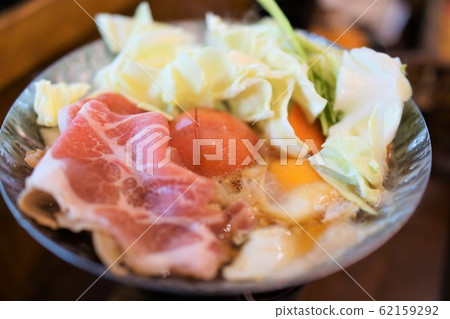 Pork sukiyaki with tomato Tomato pork sukiyaki Kumamoto City Kumamoto Prefecture 62159292