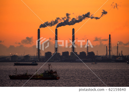 《Chiba Prefecture》 Keiyo Industrial Area/Factory Dawn 《Chiba Prefecture》 Keiyo Industrial Area/Factory Dawn 62159840