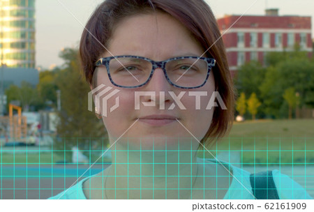 Futuristic Technological Face Scanning 62161909