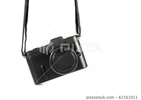 Mini SLR Black Camera Isolate Mini SLR Black Camera Isolate 62161911