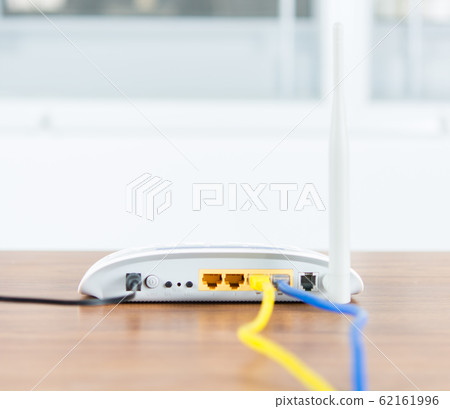 Wireless modem router network hub with cable 62161996