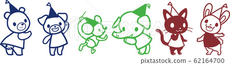 Animal @ set (color) 62164700