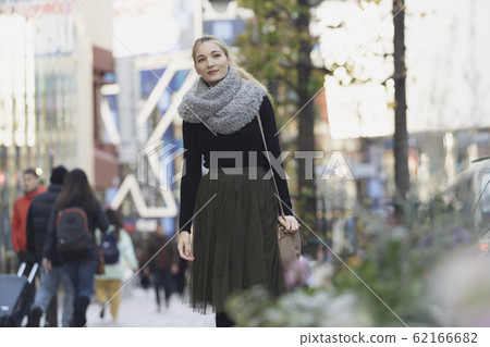 在日本東京觀光的女性 在日本東京觀光的女性 62166682