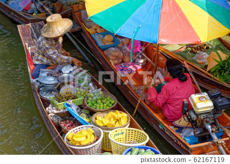Tha Kha Floating Market - Bangkok - Thailand Tha Kha Floating Market - Bangkok - Thailand 62167119