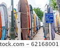 Surfboards in Hawaii 62168001
