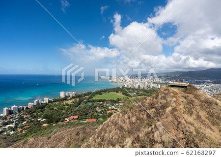 Mountain top of diamond head Mountain top of diamond head 62168297