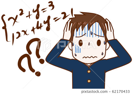 Male students who do not understand the simultaneous equations at all Male students who do not understand the simultaneous equations at all 62170433
