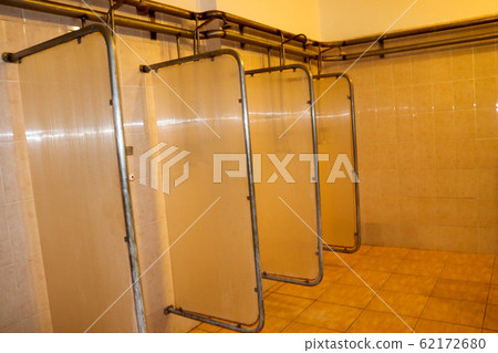 Shower cabins in the dressing rooms Shower cabins in the dressing rooms 62172680