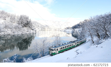 Tadami Line Kaneyama contact open space 62172723