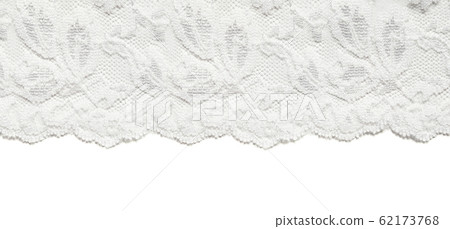 White lace border White lace border 62173768