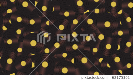 Seamless pattern from music audio of an old  62175301