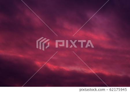 Background of sky pink red colours cloudscape 62175945