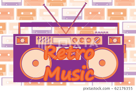 old vintage retro hipster stylish music audio old vintage retro hipster stylish music audio 62176355