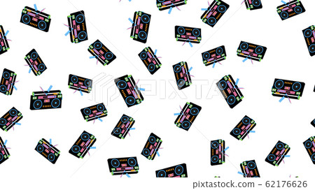 Texture seamless pattern from old vintage - Stock Illustration ...