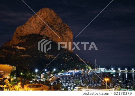 Calpe nightview, Spain 62178379