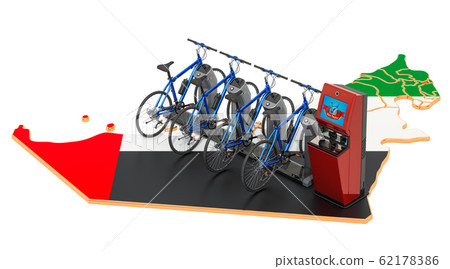 Bicycle sharing system in the UAE concept Bicycle sharing system in the UAE concept 62178386