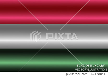 Bright button with flag of Hungary. Happy Hungary day button. Bright button with flag. Bright button with flag of Hungary. Happy Hungary day button. Bright button with flag. 62178841