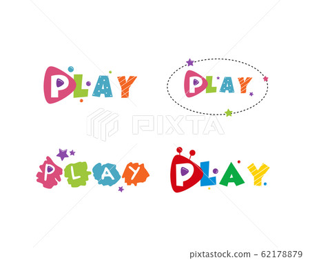 Kids Play Logo Design Vector 62178879