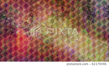 Abstract Cube Pattern with Rainbow Colored Texture - Abstract Background Texture Abstract Cube Pattern with Rainbow Colored Texture - Abstract Background Texture 62179346